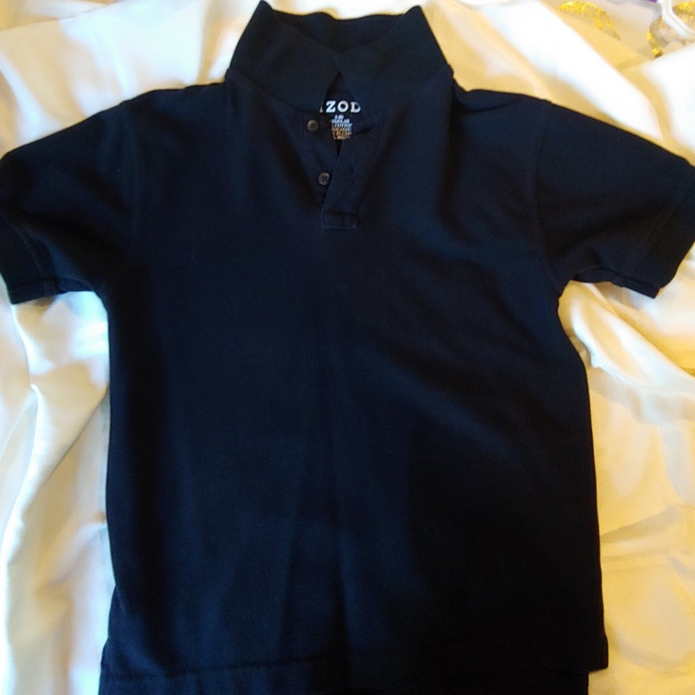 Boys Izod polo shirt.